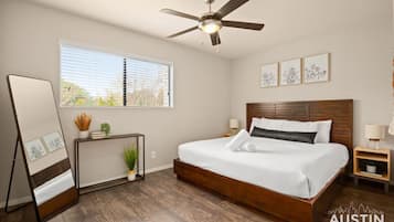 1 bedroom, desk, iron/ironing board, free WiFi