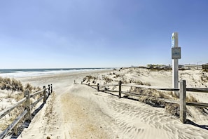 Beach nearby