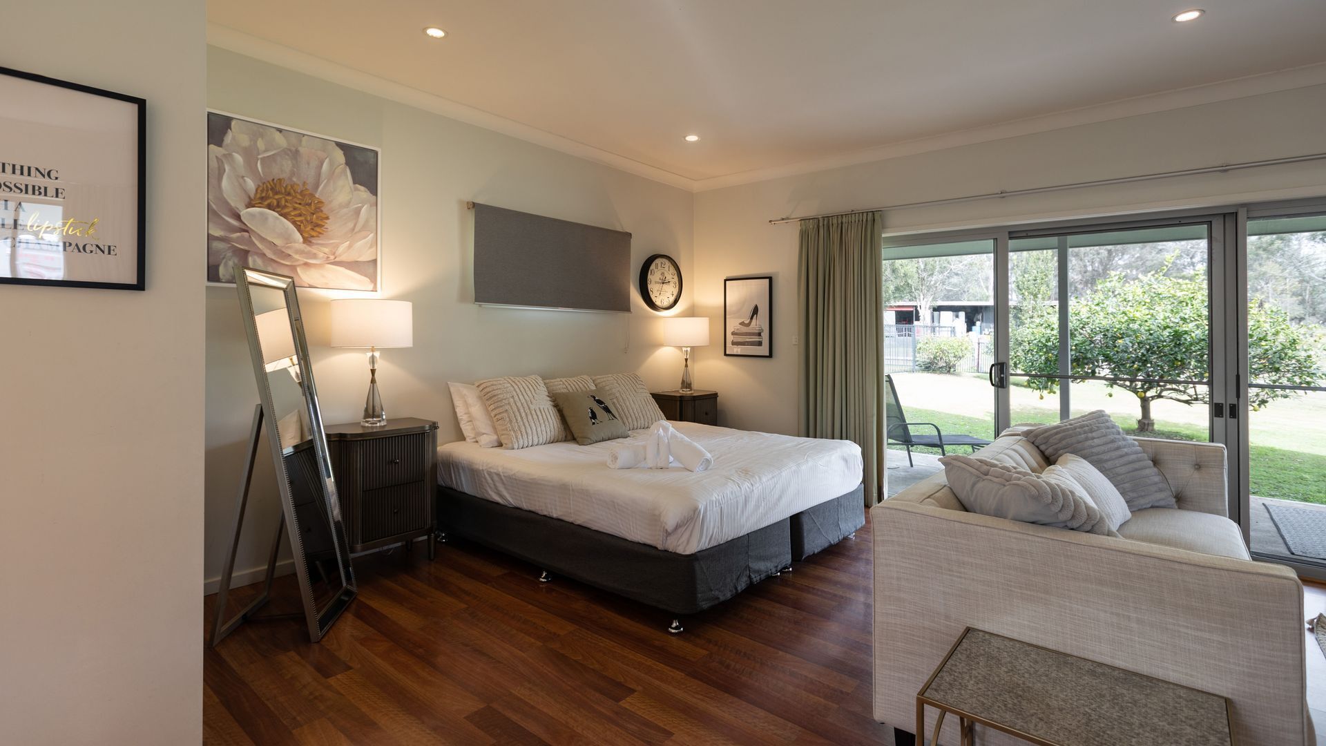 1 bedroom, iron/ironing board