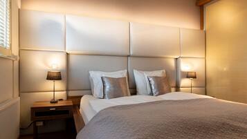 2 bedrooms, soundproofing, iron/ironing board, travel cot