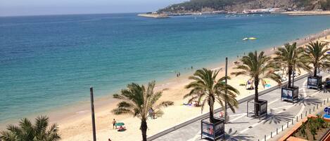 Vue sur la plage/l’océan