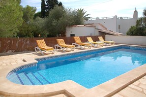 Outdoor pool - Sea view, close to the beach, quiet location, private pool, air conditioning, internet, ecological (Cala Murada)