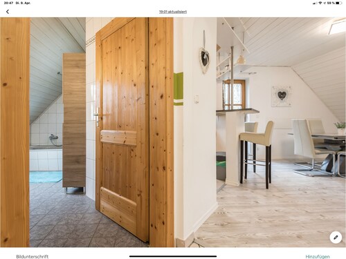 Attraktive Ferienwohnung in schöner Lage. Nähe der schönen Altstadt von Erding.