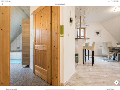 Attractive apartment in an attractive location. Near the beautiful old town of Erding.