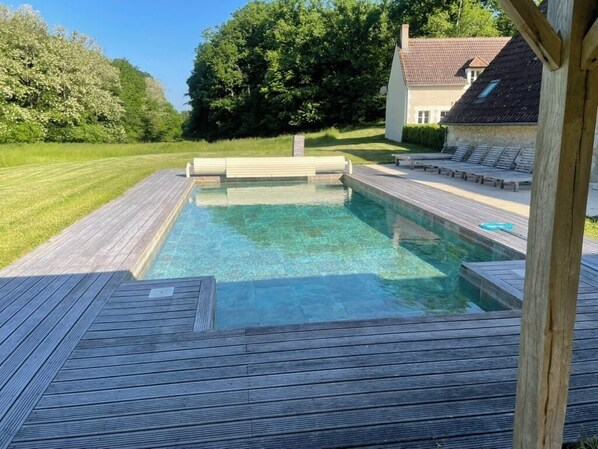 Außenpool, beheizter Pool