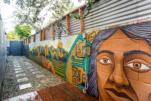 Enceinte de l’hébergement