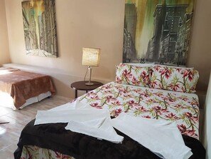 1 bedroom, minibar, in-room safe, bed sheets - Pousada Maramar (Fernando de Noronha)