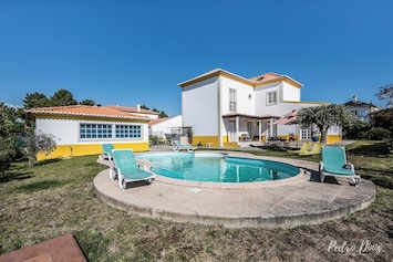 Vue sur piscine