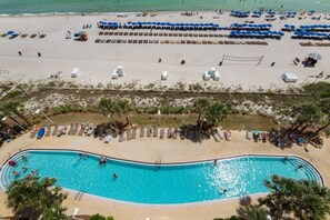 Beheizter Pool