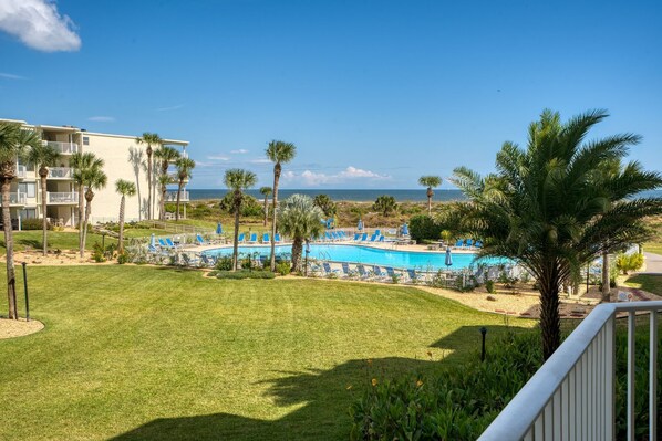 Indoor pool, a heated pool