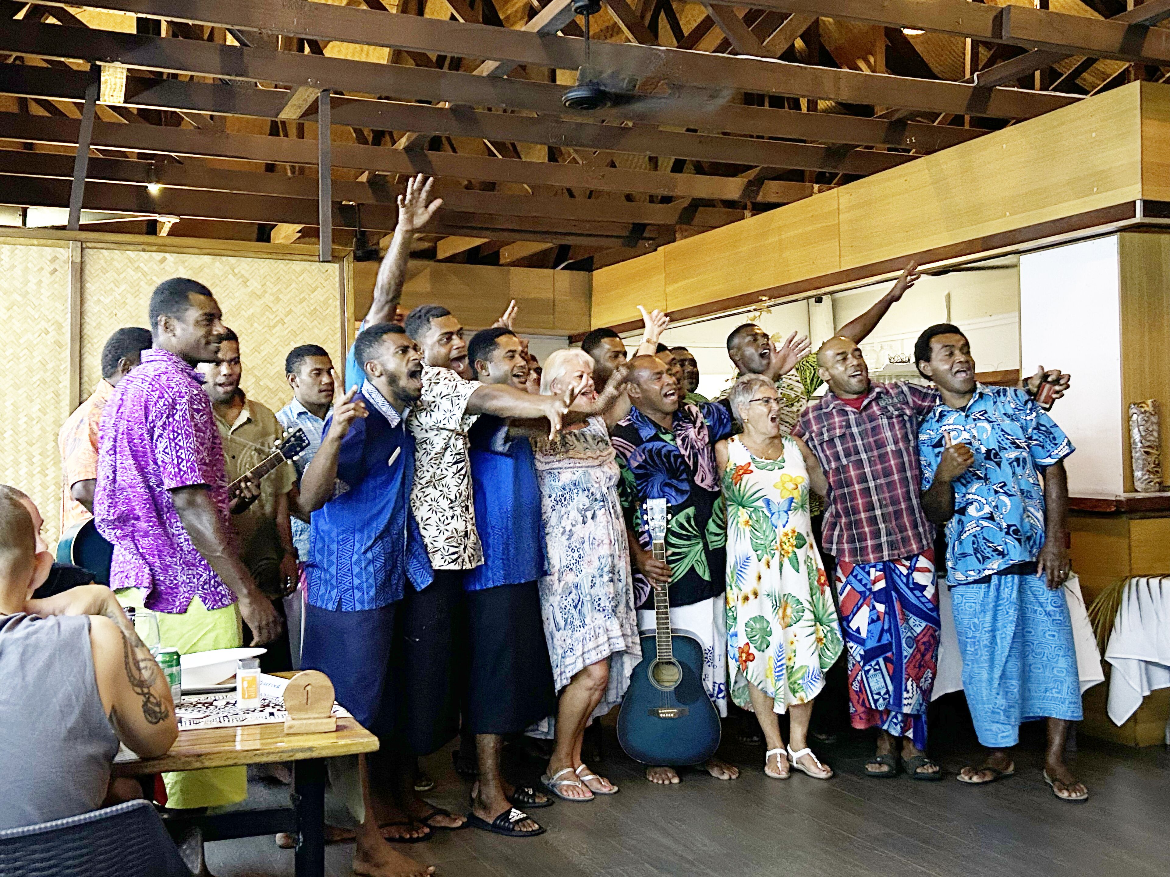 breakfast, lunch, dinner served; local and international cuisine