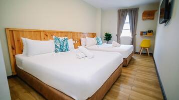 Iron/ironing board, WiFi (free), bed sheets