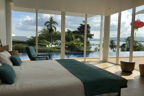 5-Bedroom Villa with Private Pool and Sea View | 5 hálószoba, széf a szobában, íróasztal és ingyenes vezetékes internet