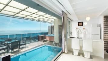 Vila, kolam renang pribadi | 1 kamar tidur dan Wi-Fi gratis