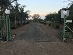 Entrada de l'allotjament