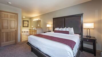 2 bedrooms, hypo-allergenic bedding, in-room safe, iron/ironing board