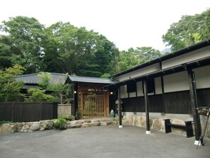 Entrada de la propiedad