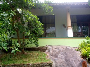 Voorkant van accommodatie