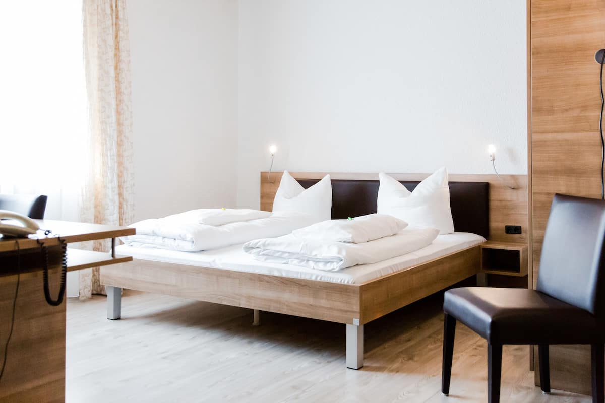 Minibar, desk, blackout drapes, free WiFi