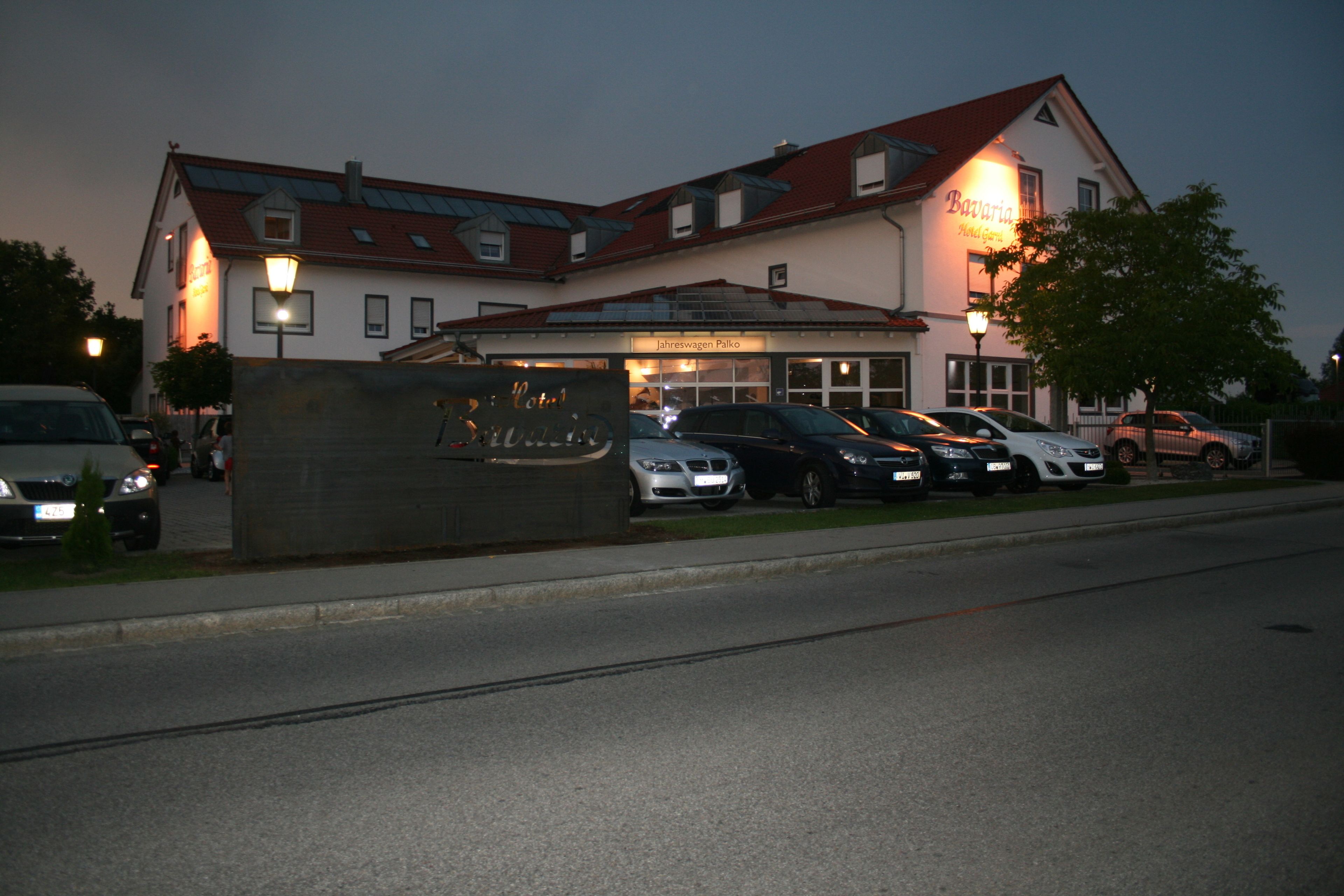 front of property – evening/night