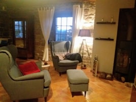 Sala de estar en el lobby
