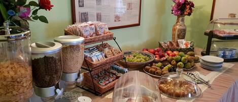 Petit déjeuner buffet