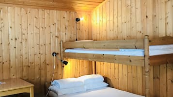 Standard Cabin (1 Family Bunk Bed) | 1 bedroom, iron/ironing board, free WiFi
