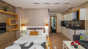 4 Schlafzimmer, Bettwäsche aus ägyptischer Baumwolle