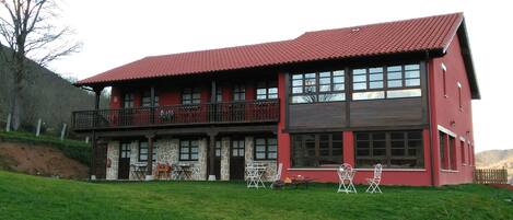 Voorkant van accommodatie