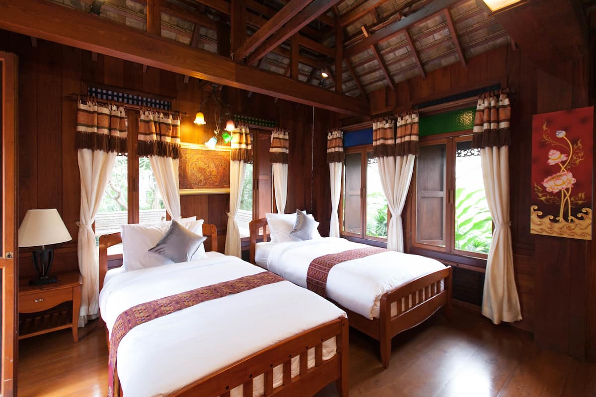 Deluxe Twin Room (2) | เครื่องนอนระดับพรีเมียม, มินิบาร์, Wi-Fi ฟรี