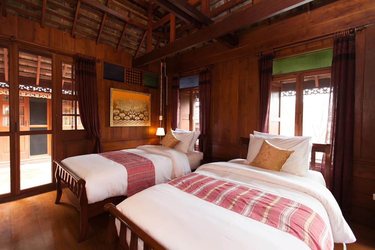 Deluxe Twin Room (1) | เครื่องนอนระดับพรีเมียม, มินิบาร์, Wi-Fi ฟรี