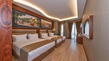 Minibar, in-room safe, desk, blackout drapes