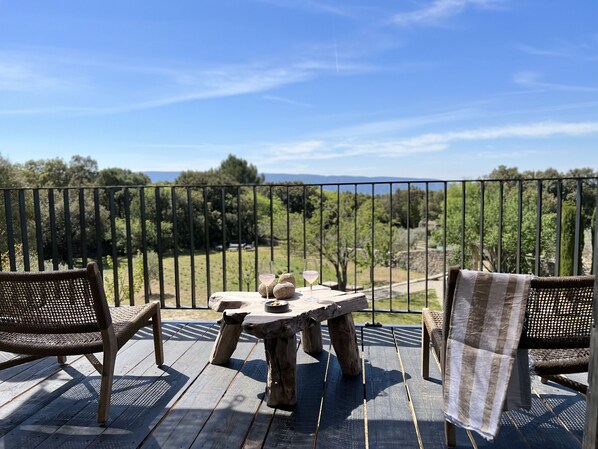 Double Room, Ensuite, Mountain View (L'Olivier) | Balcony view