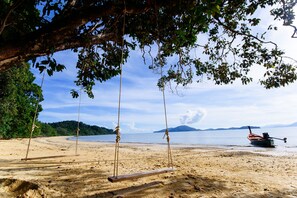 Uitzicht vanuit accommodatie