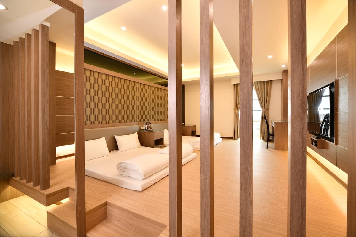 Studio, nhiều giường | Bàn, truy cập Internet không dây miễn phí, bộ trải giường 