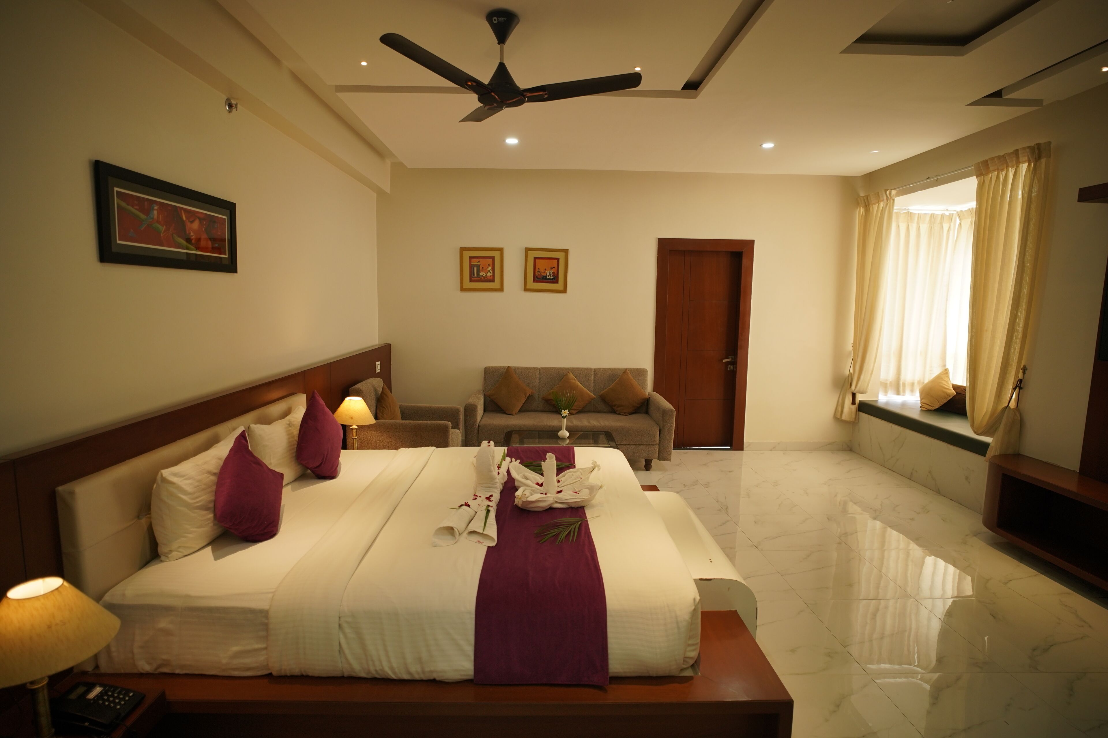 Escritorio, camas plegables/adicionales, wifi gratis y ropa de cama 