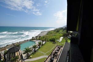 Vista a la playa o al mar