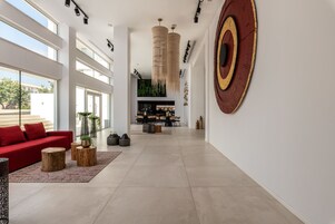 Sala de estar en el lobby