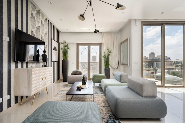 Presidential Apartment, 2 Bedrooms, City View | 1 bedroom, in-room safe, blackout curtains, iron/ironing board