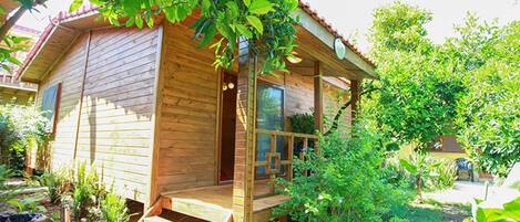 Familienbungalow | Schreibtisch, kostenloses WLAN