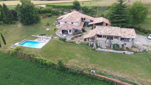 Aerial view - Les Garennes de Sainte Euphémie (Saint-Uze)