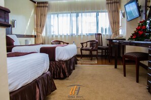 Standard Double Room | Minibar, desk, free wired internet, bed sheets - Utalii Hotel (Nairobi)