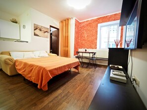 Studio | Bügeleisen/Bügelbrett, kostenloses WLAN, Bettwäsche