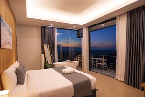 Phòng Deluxe, quang cảnh biển | Minibar, két bảo mật tại phòng, trang trí khác biệt 