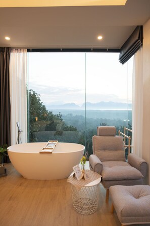 Deluxe Room, Sea View | Minibar, in-room safe, individually decorated, individually furnished - Ao Luek Panoramic Pool Villa (Ao Luek)