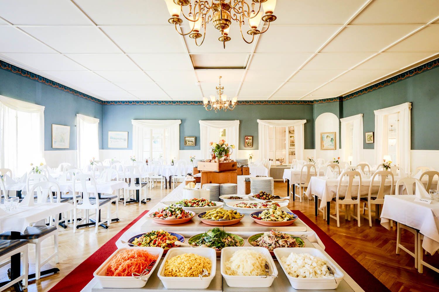 Lokala och internationella rätter