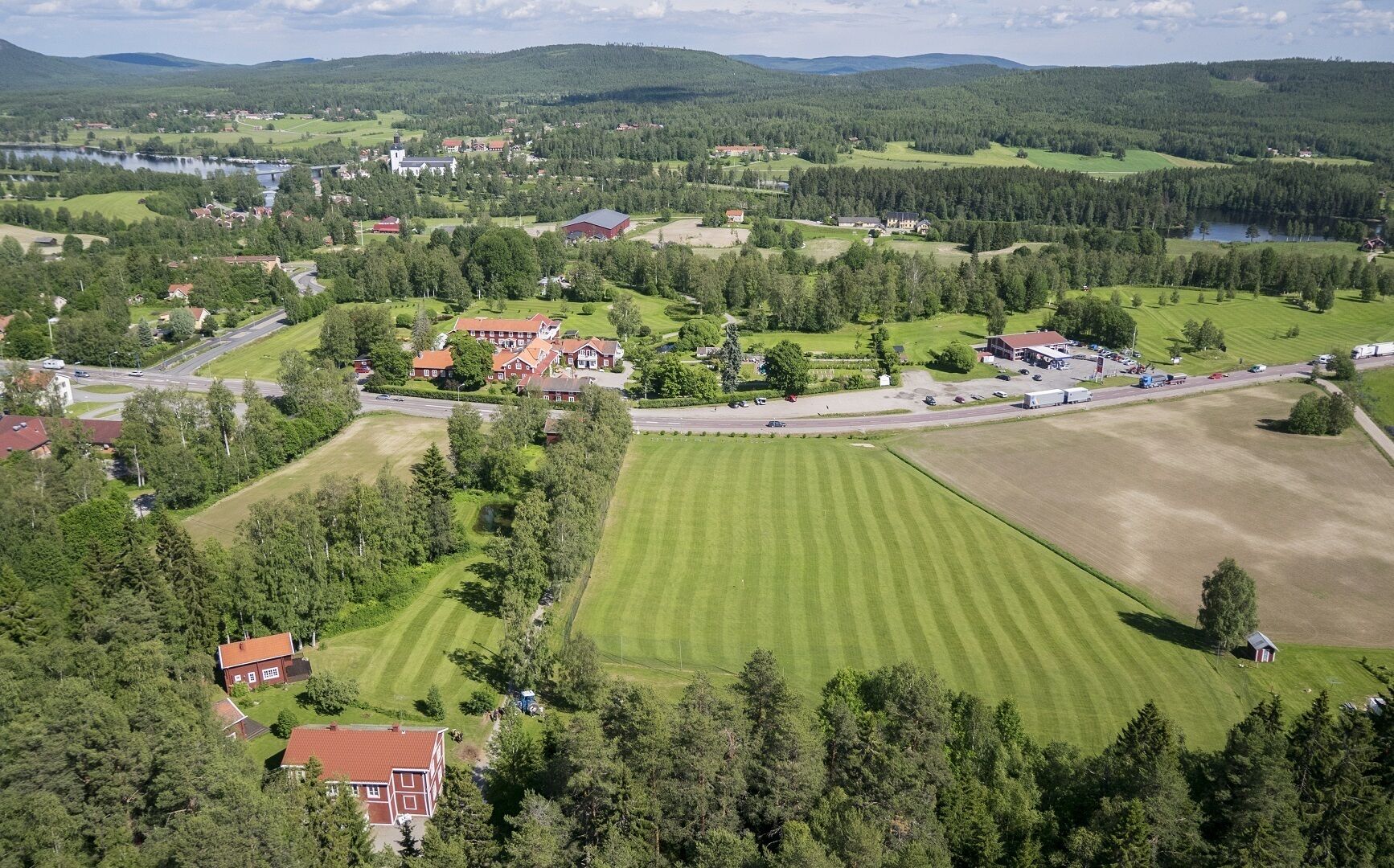 aerial view