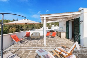 Appartement Standard, 3 chambres | Terrasse/Patio