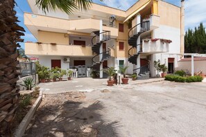 Fassade der Unterkunft