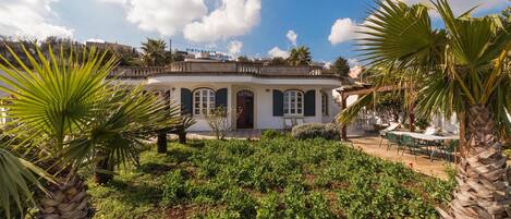 Voorkant van accommodatie